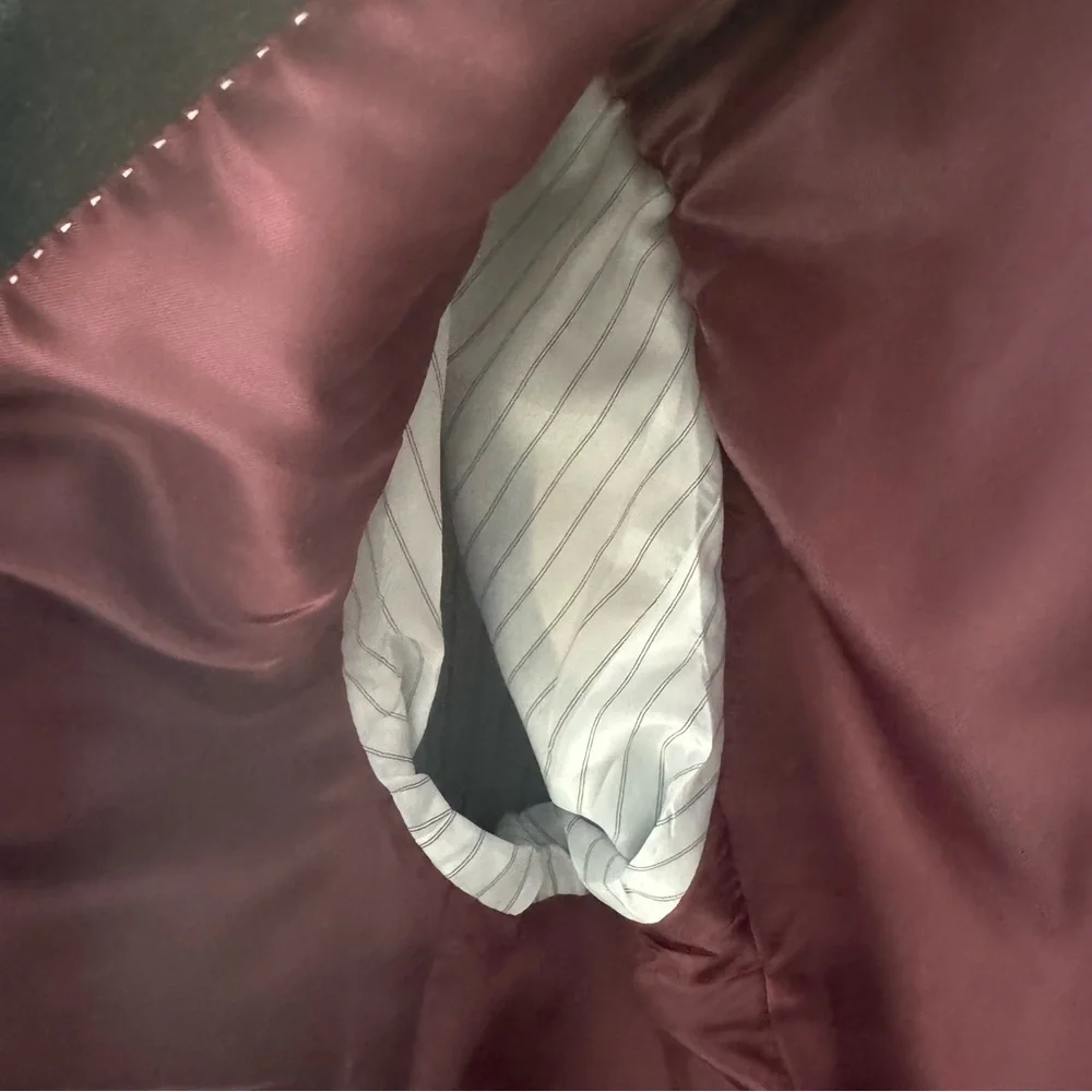 JOSEPH ABBOUD Boys 2 Button Blazer Charcoal Grey Wrinkle Resistant Size 14 - Picture 16 of 16